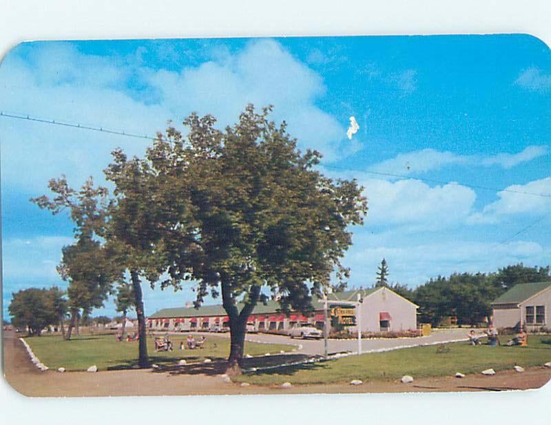 Surface Wear Pre-1980 TWIN PINES MOTEL Brandon Manitoba MB B6453