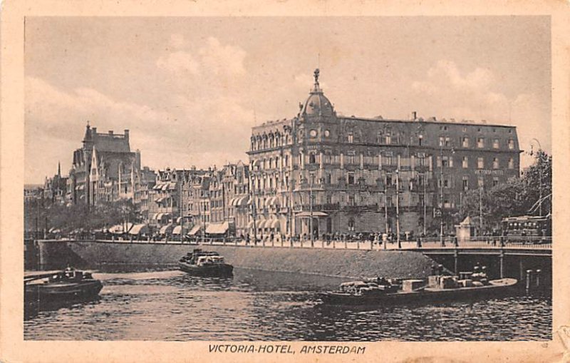 Victoria Hotel Amsterdam Holland Unused 