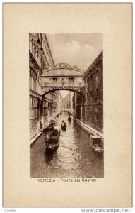 Gondola, Ponte Dei Sospiri, VENEZIA (Veneto), Italy, 1900-1910s