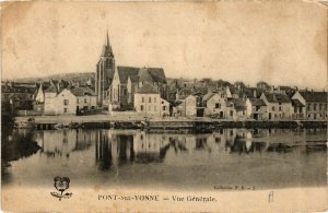 CPA PONT-sur-YONNE - Vue générale (658491)