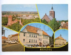 239322 POLAND RESZEL old collage photo postcard