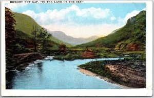 Hickory Nut Gap In The Lanf Of The Sky Lake & Mountain Fairview NC Postcard