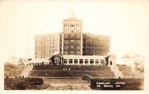 J67/ Virginia Beach RPPC Postcard c1930s Cavalier Hotel Building  295