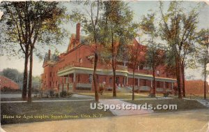 Home for Aged Couples - Utica, New York