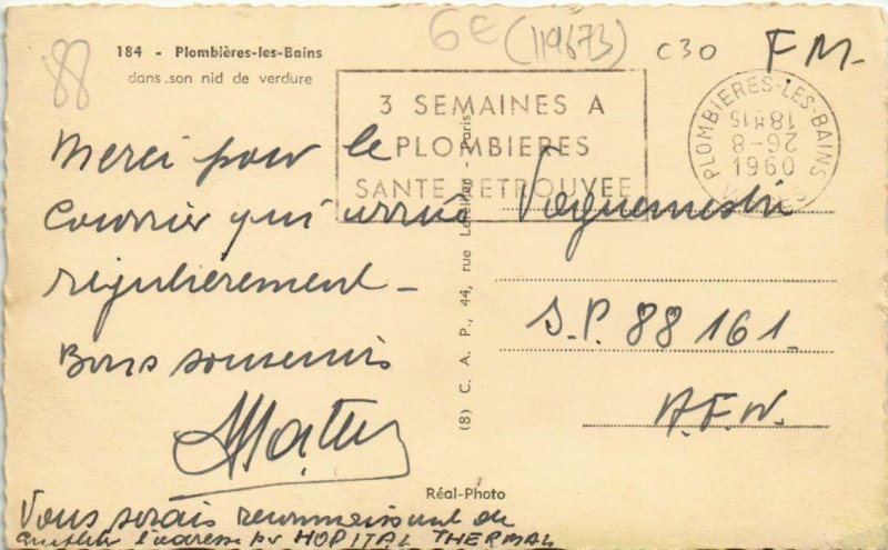 CPA PLOMBIERES-les-BAINS (119673)