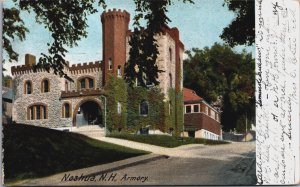 Armory Nashua New Hampshire Vintage Postcard C068