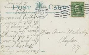 University Building Syracuse NY New York At Night c1912 Postcard E3