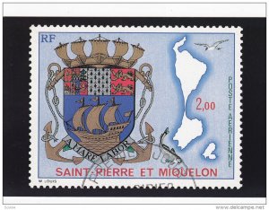 Saint Pierre et Miquelon Philatelic Society, Coat of Arms of the Islands, VAN...