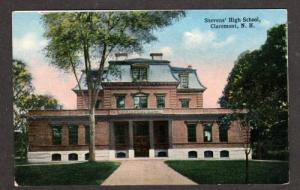 NH Steven High School CLAREMONT NEW HAMPSHIRE Postcard