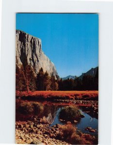 Postcard Fall coloring, Yosemite National Park, California