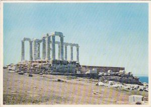 Greece Cape Sounion Temple Of Poseidon