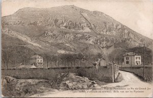 Lourdes Hautes-Pyrenees Vue du Funiculaire Pic du Grand-Jer Postcard H54 *as is