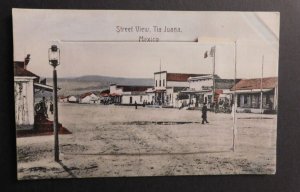 Mint Mexico Postcard Street View Tia Juana Pull Pop Out Photo Album PPC