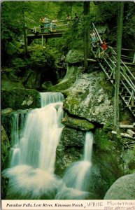 New Hampshire Kinsman Notch Lost River Paradise Falls