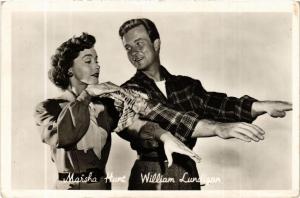 CPA AK MARSHA HUNT WILLIAM LUNDIGAN FILM STAR (600621)