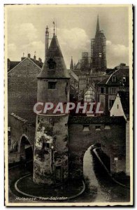 Mulhouse - Salvator Tower - Old Postcard