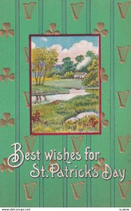 ST. PATRICK'S DAY; 1900-1910s; Best Wishes For St. Patrick's Day