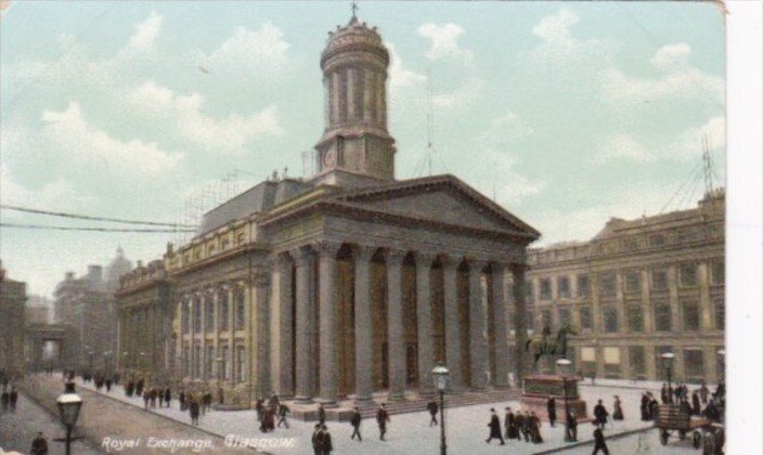 Scotland Glasgow Royal Exchange Tucks