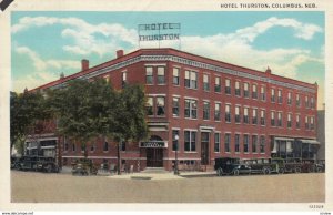 COLUMBUS, Nebraska, PU-1938 ; Hotel Thurston