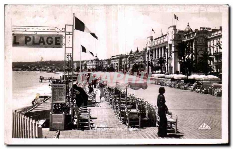 Old Postcard Nice Promenade des Anglais