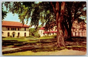 Oberlin Ohio College~Cox Administration Building & Chapel~Narrow Lane~1956 