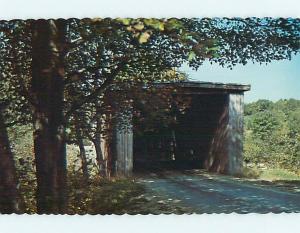 Unused Pre-1980 COVERED BRIDGE Dover New Hampshire NH t7598@