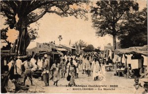 PC KOULIKORO LE MARCHE THE MARKET ETHNIC TYPES SUDAN (a30645)