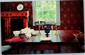 Postcard TX Sam Houston Park San Felipe Cottage Dining Room