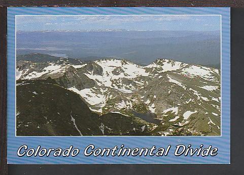 Continental Divide CO Postcard BIN