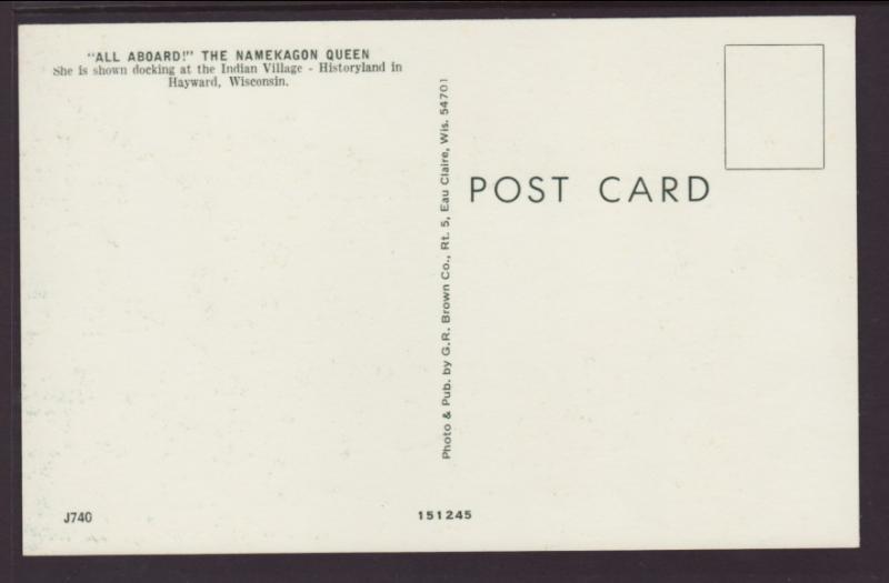 Greetings From Indian Village at Hayward,WI