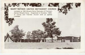 FL   703 MIRACLE STRIP PARKWAY  CHURCH postcard