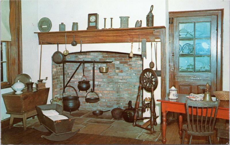 Pennsylvania Fort Necessity Museum - Kitchen and Fireplace Exhibit