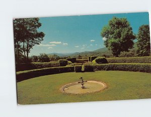 Postcard Formal Gardens At Tanglewood Lenox Massachusetts USA