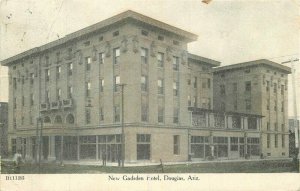 Arizona Douglas New Gadsden Hotel #B111B3 1908 Postcard 22-805