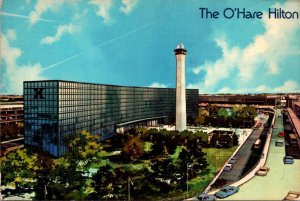 Illinois Chicago O'Hare Hilton Hotel 1980