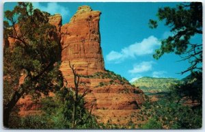 Postcard - Coffee Pot Rock, Oak Creek Canyon - Sedona, Arizona