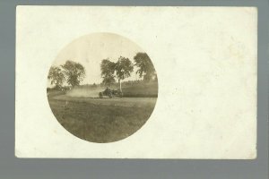 Saint Ansgar IOWA RP 1910 AUTOMOBILE RACE Car Racing nr Osage Mitchell St.