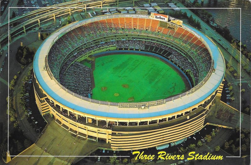 Original Three Rivers Stadium Built 1970 Pittsburgh Pennsylvania  4 by 6