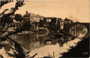 CPA VILLENEUVE-sur-LOT-Les Bords du Lot-La MAirie et le Vieux Pont (263949)