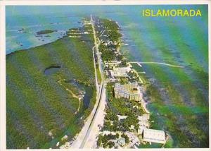 Florida Keys Islamorada Aerial View Looking North