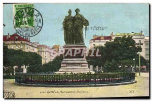 Postcard Old Geneva National Monument