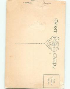 Divided-Back PRETTY WOMAN Risque Interest Postcard AA8570