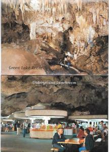 Carlsbad Caverns 12 View Folder post card.