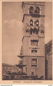 MESSINA , Italy , 20-30s ; Campanile (dettaglio)