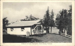 South Alburg Vermont VT Cedarest on Lake Champlain Vintage Postcard