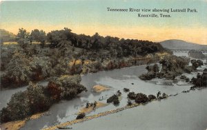 US6078 tenessee river view showing lutterell park knoxville tenn usa
