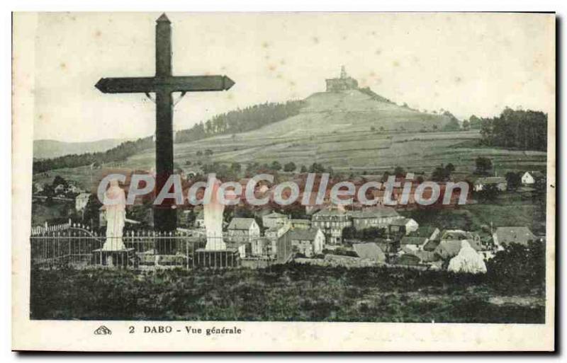 Old Postcard Dabo Vue Generale