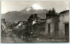 Postcard - El Popocatépetl Visto Desde Amecameca, Mexico 