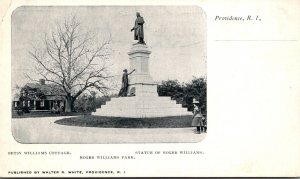 Rhode Island Providence Roger Williams Park Betsy Williams Cottage & Roger Wi...