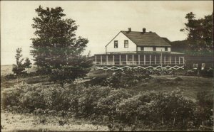 Healdville VT Cancel - Hillside Farm c1910 Real Photo Postcard